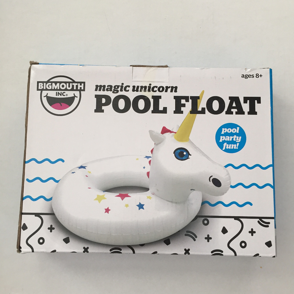 New BIGMOUTH Magic UNICORN Inflatable Pool Float - Picture 2 of 2